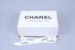Chanel 
Sac à main Timeless "single flap" 

en cuir d'agneau...