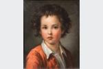 Dans le goût de Catherine Lusurier (Française, 1751-1782)
Portrait de jeune...